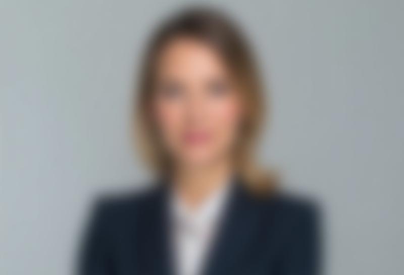 Example of a professional corporate headshot taken in a studio